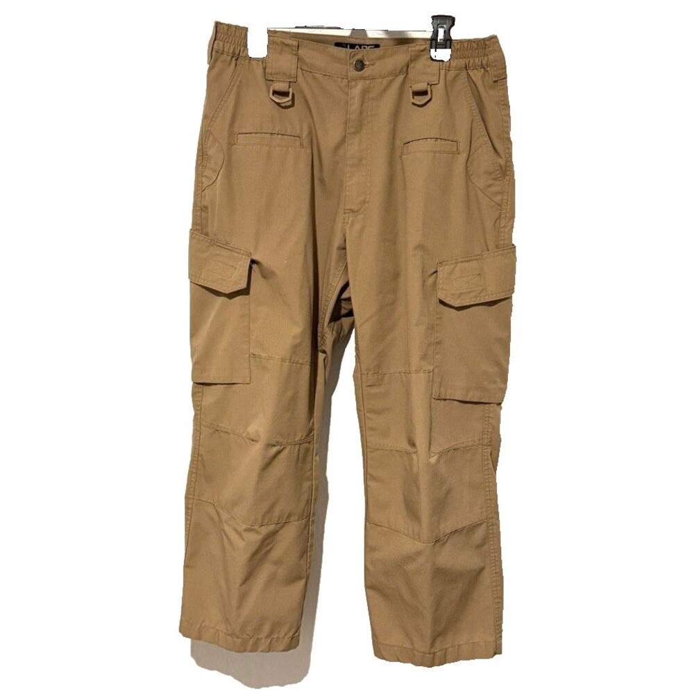 LAPG Operator Tactical Pants Men’s 36x30 Coyote Brown Elastic Waist Stretch